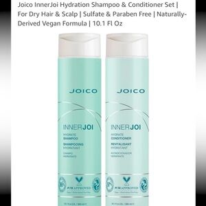 NWT Joico InnerJoi Hydration Shampoo & Conditioner Set - Mint